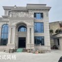 大连 白麻花岗岩别墅外墙干挂