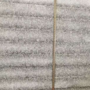 大连 芝麻白火烧成品厚薄均匀，B料价格接近A料质量