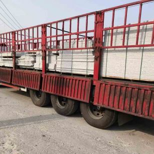 大连 白麻荔枝面外墙干挂，工厂装车日常