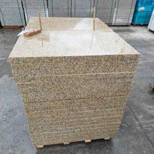 大连 湖北黄金麻花岗岩石材荔枝面外墙石材