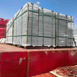 大连 芝麻白火烧规格板地铺石300*600/600*600