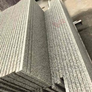 大连 白麻荔枝面花岗岩楼梯踏步