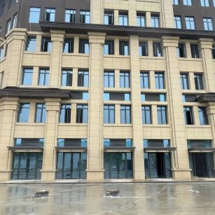 大连 黄金麻花岗岩荔枝面小区外墙干挂