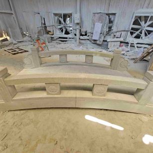 大连 芝麻灰花岗岩异形加工-拱桥，石桥