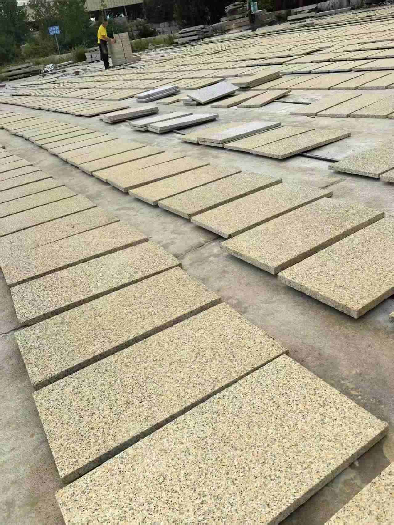 大连 黄金麻荔枝地铺石面排板