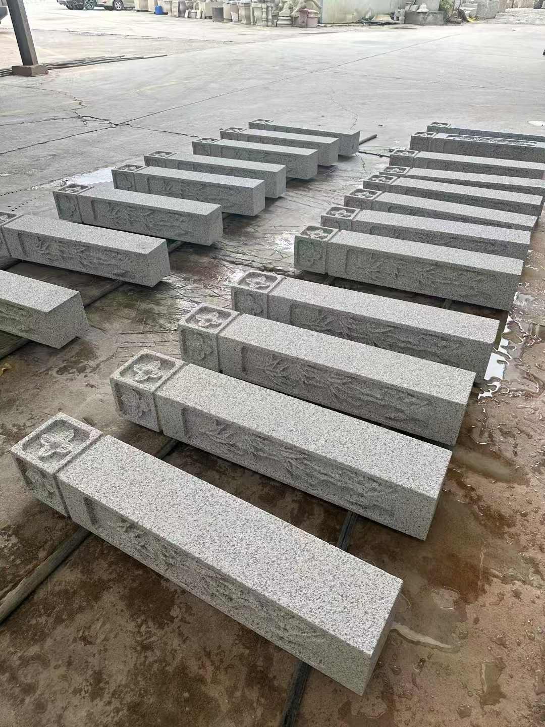 大连 白麻方柱雕花防水