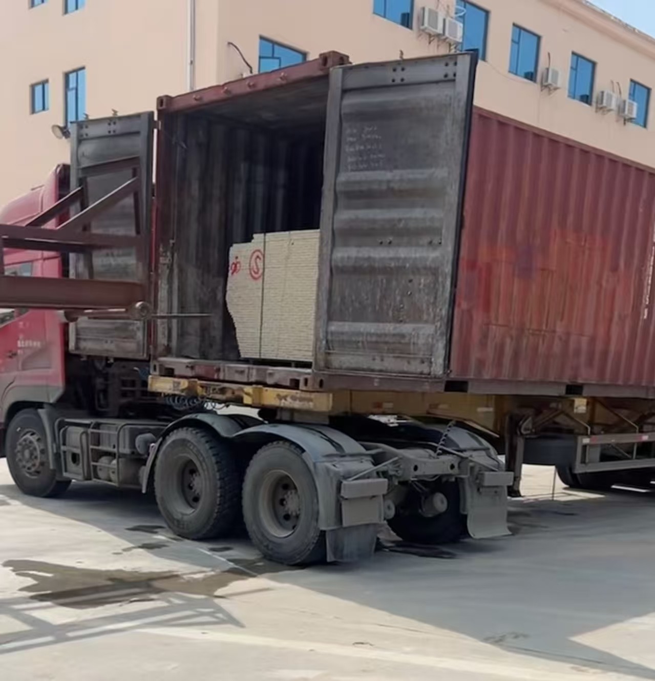 大连 黄金麻荔枝面毛板